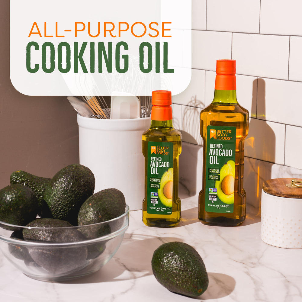 BetterBody Foods Refined Avocado Oil, 16.9 fl oz