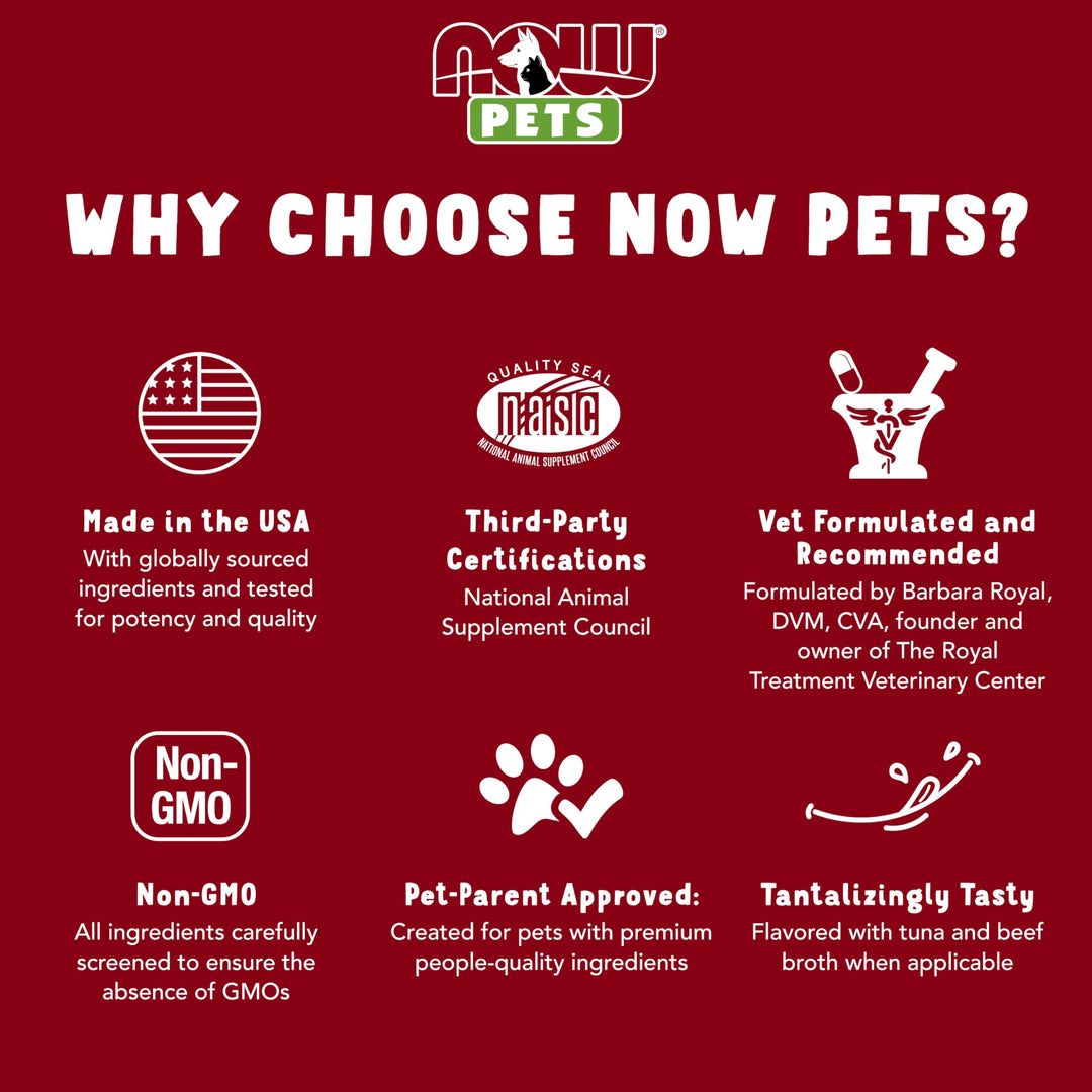 NOW Pet Relaxant Supplement, 90 Count