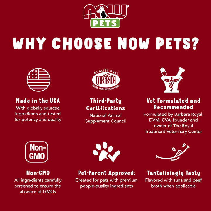 NOW Pet Relaxant Supplement, 90 Count