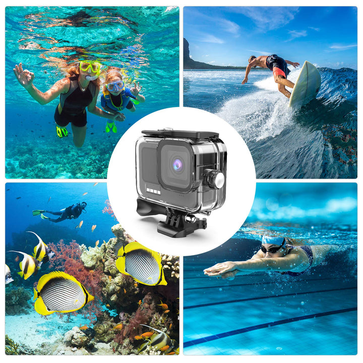 Kuptone Waterproof Case for GoPro Hero 11, Hero 10, Hero 9 Black