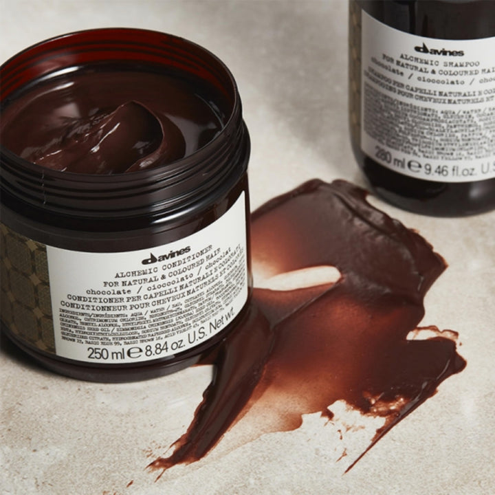 Davines Alchemic Conditioner, Chocolate, 8.84 fl oz