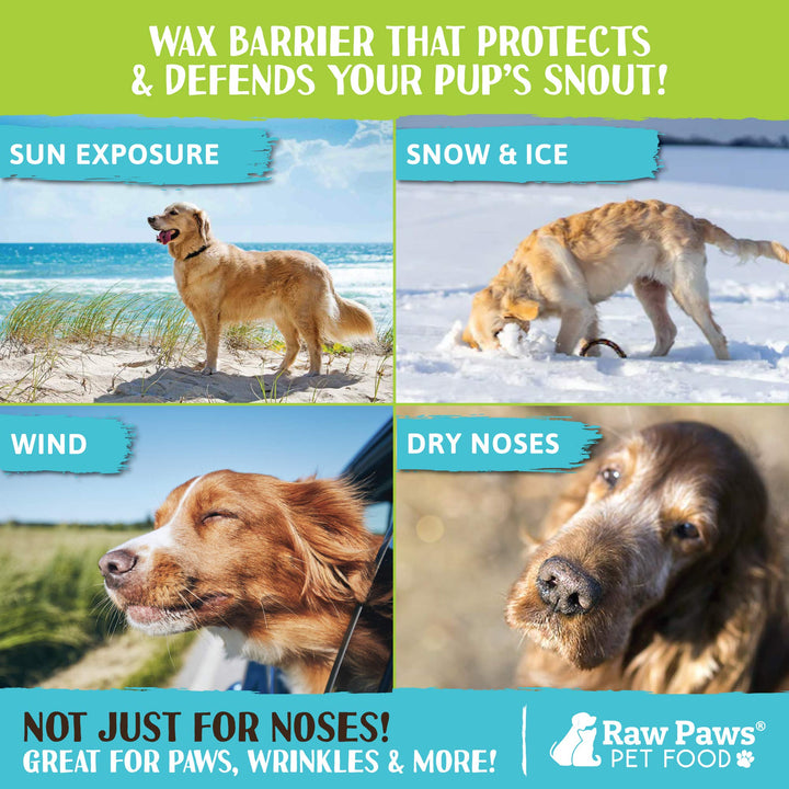Raw Paws Dog Nose Balm and Paw Butter, 4 oz