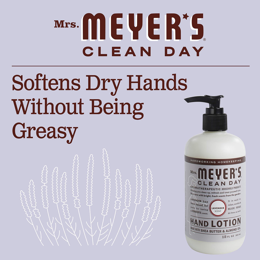 Mrs. MEYER'S Hand Lotion, Lavender, 12 oz