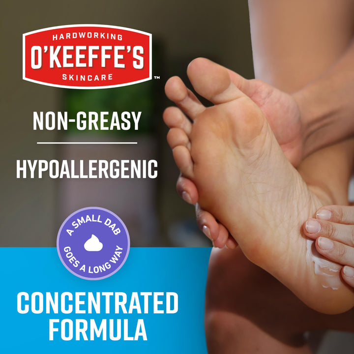 O'Keeffe's For Healthy Feet Night Treatment Foot Cream, 7.0 oz