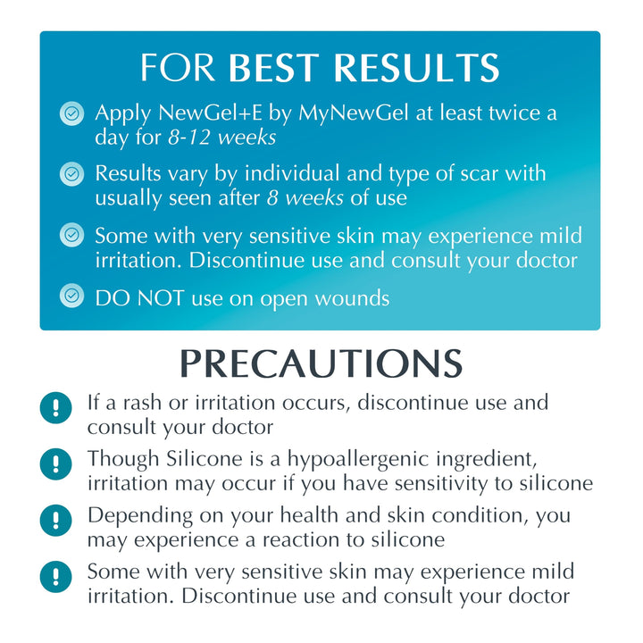 MyNewGel Scar Gel With Vitamin E, 1 oz