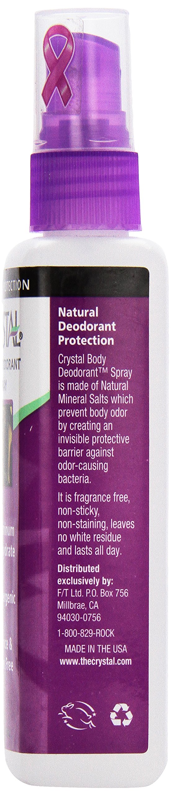 CRYSTAL Deodorant Spray Pump, 4 oz