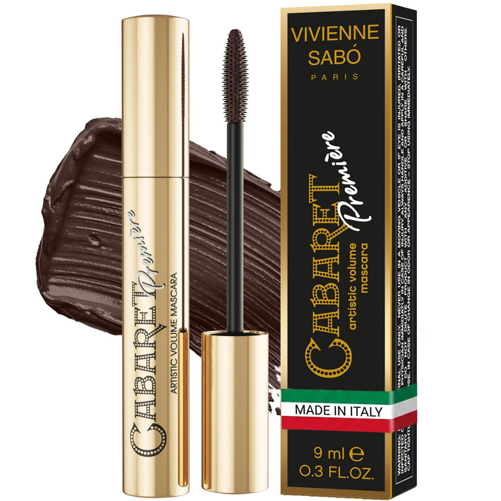 Vivienne Sabó Cabaret Premiere Mascara, Brown, 0.3 fl oz