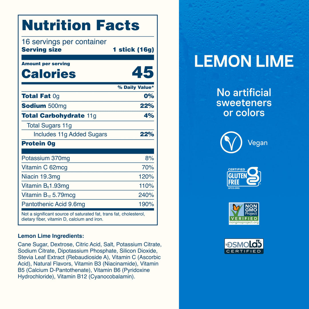 Liquid I.V. Hydration Multiplier Powder Drink Mix, Lemon