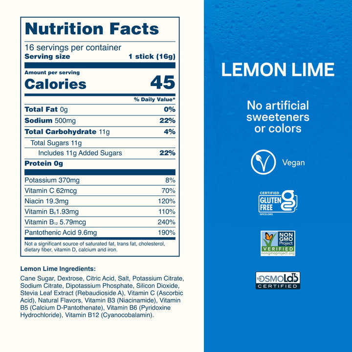 Liquid I.V. Hydration Multiplier Powder Drink Mix, Lemon