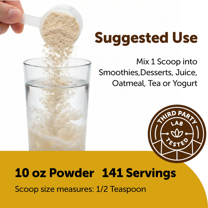 Micro Ingredients Organic Lemon Juice Powder, 10 oz