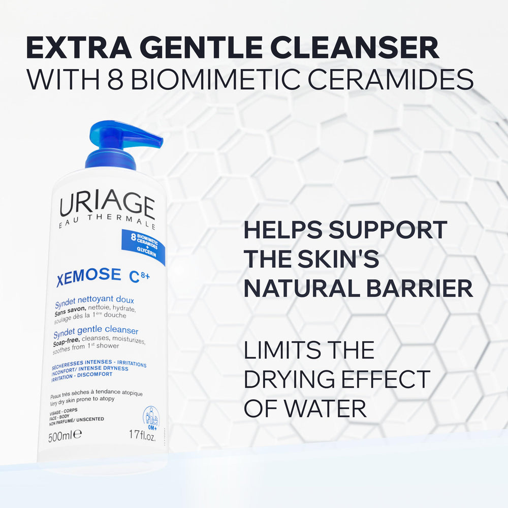 Uriage Xémose Gentle Cleansing Syndet, 500 ml