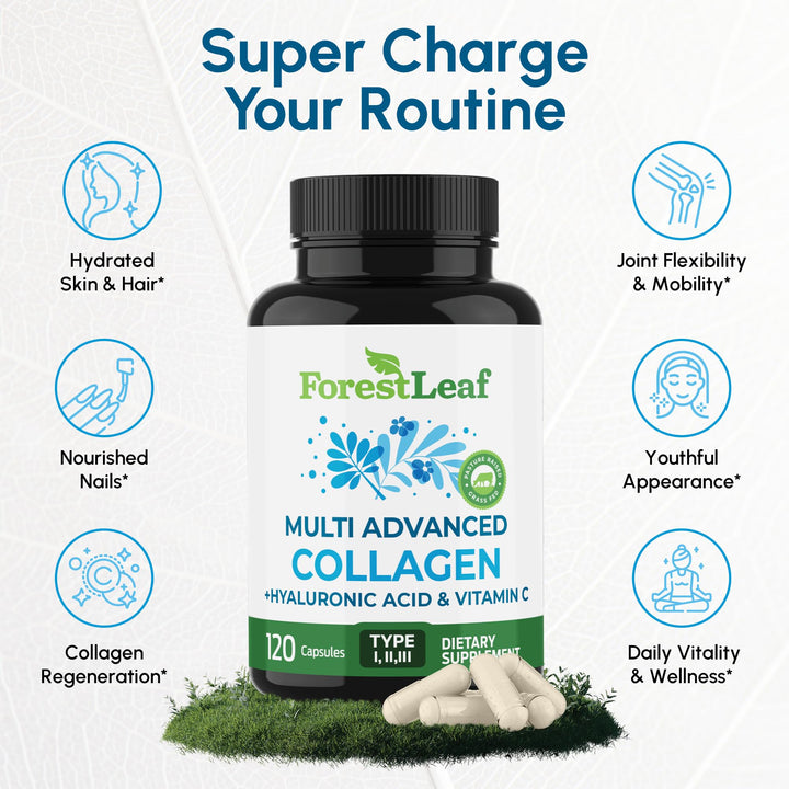 ForestLeaf Advanced Collagen Supplement, 120 Count