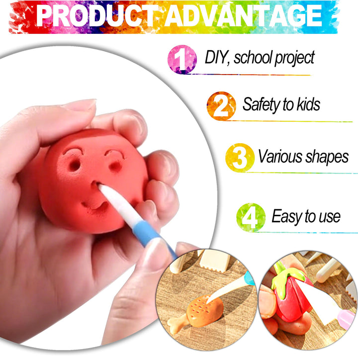 LINPHCEY Air Dry Clay Tools, 1 Count