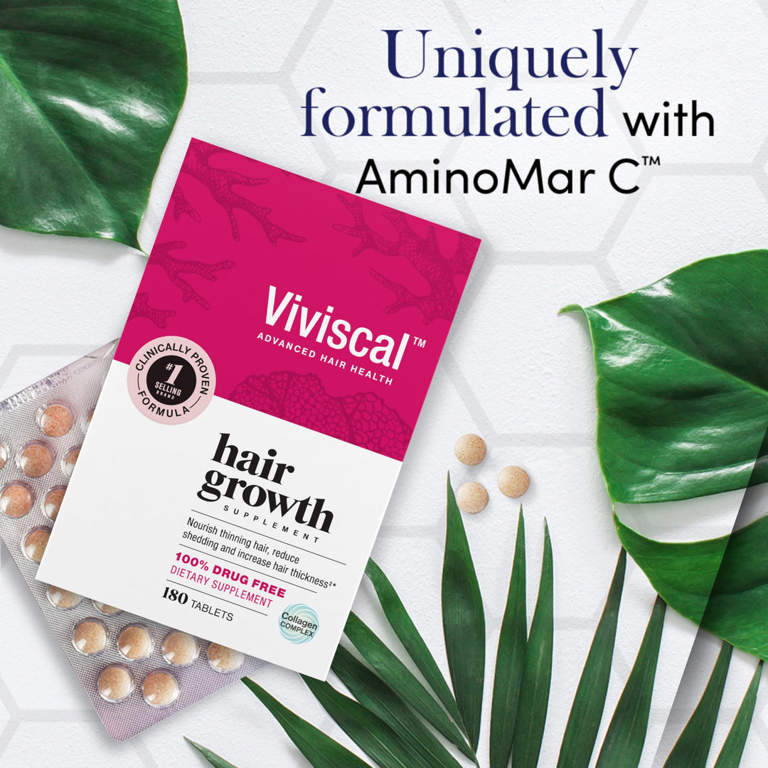 Viviscal Advanced Hair Health Supplements, 180 Count