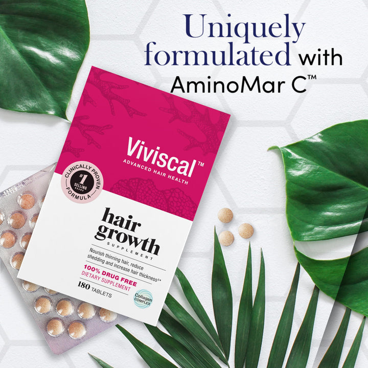 Viviscal Advanced Hair Health Supplements, 180 Count