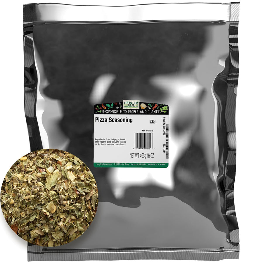 Frontier Natural Products Pizza Seasoning, 16 oz