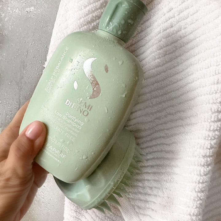 ALFAPARF MILANO Semi Di Lino Scalp Rebalance Shampoo, 8.45 fl oz