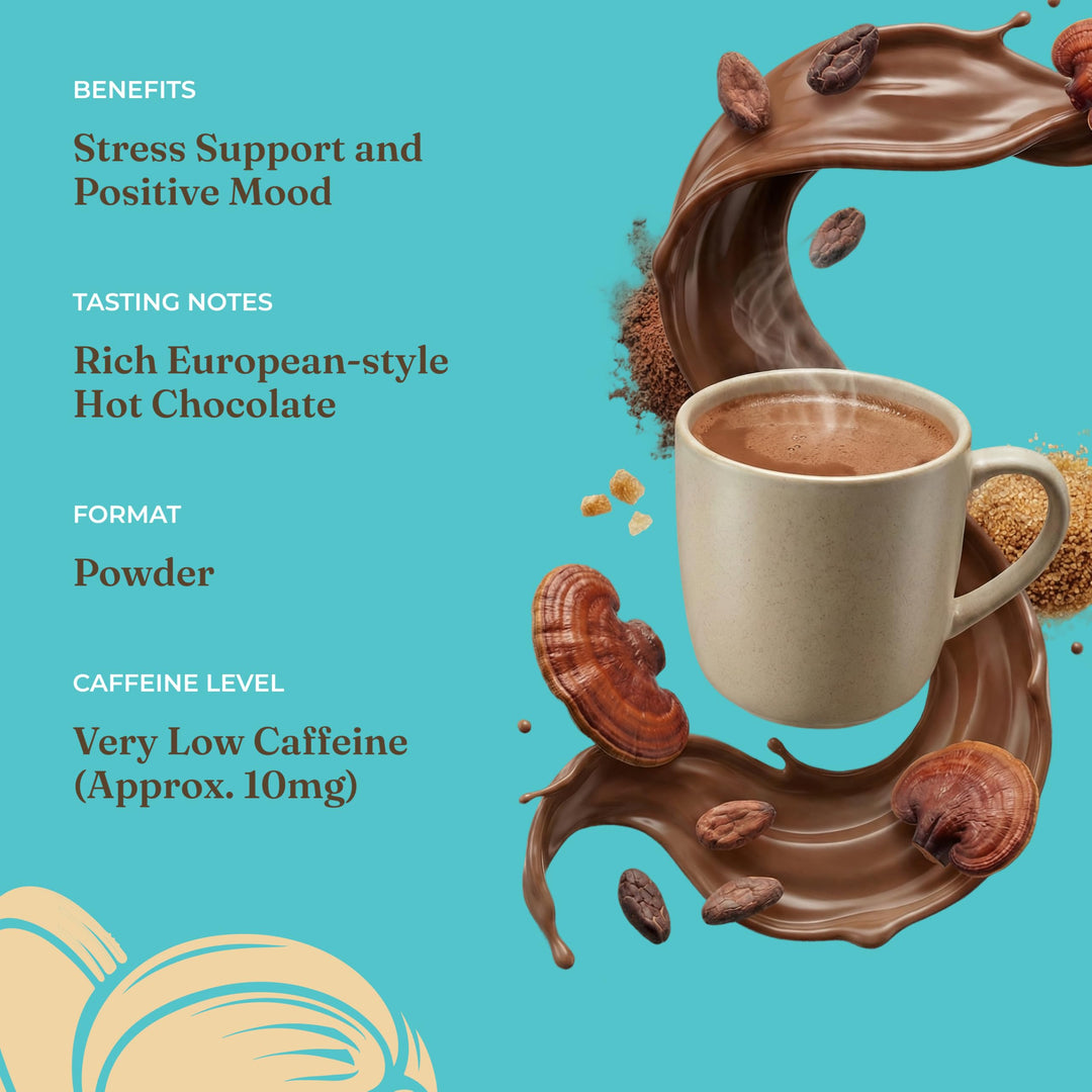Four Sigmatic Calm Mushroom Cacao Mix, 10 Count