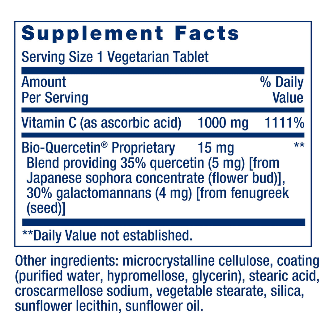 Life Extension Vitamin C & Bio-Quercetin Phytosome, 250 Count