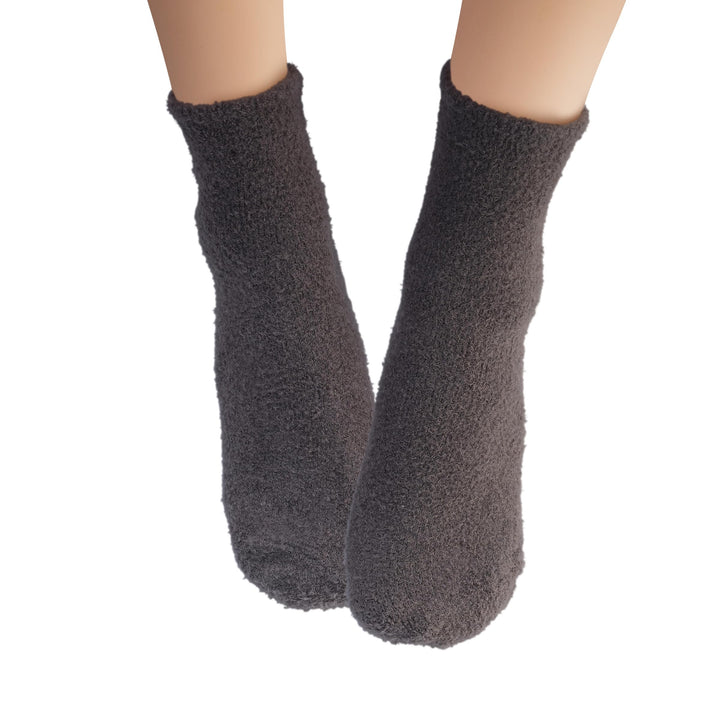 Earth Therapeutics Aloe Socks, Grey, 1 Pack