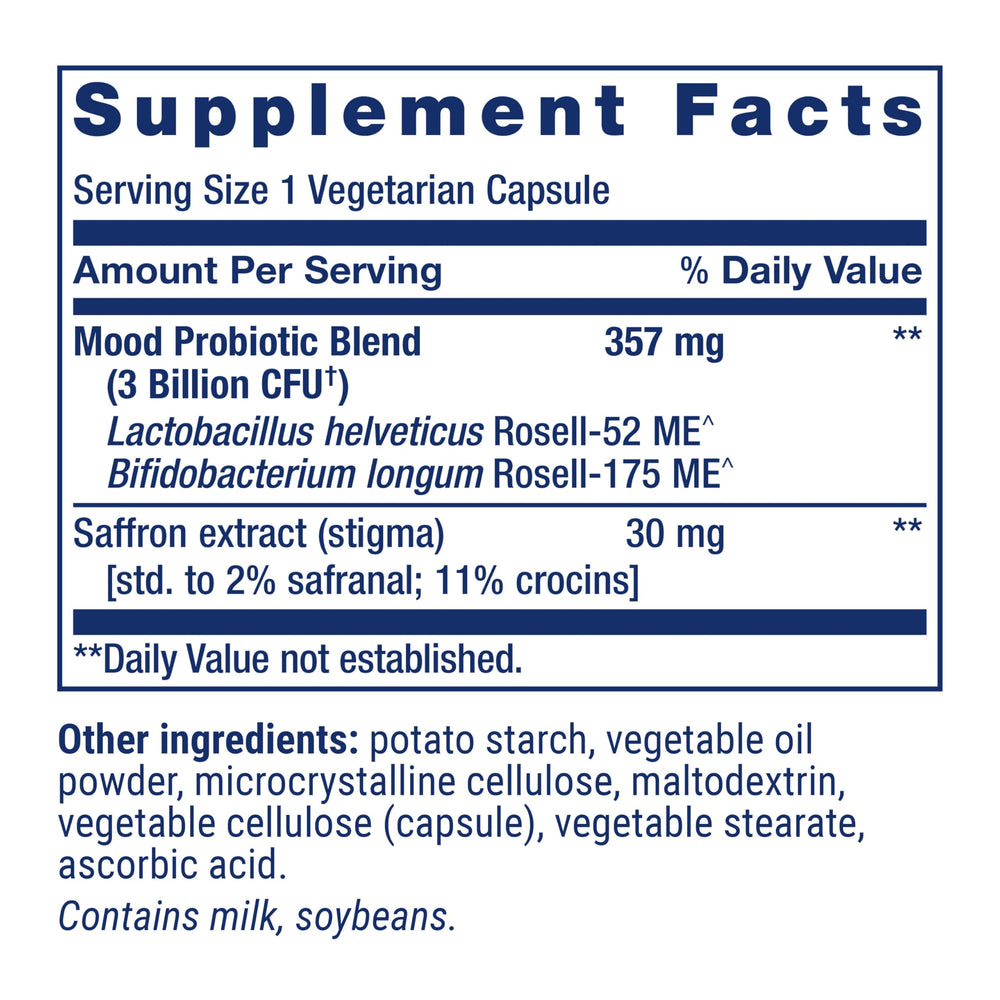 Life Extension Florassist Mood Improve Probiotic, 30 Count
