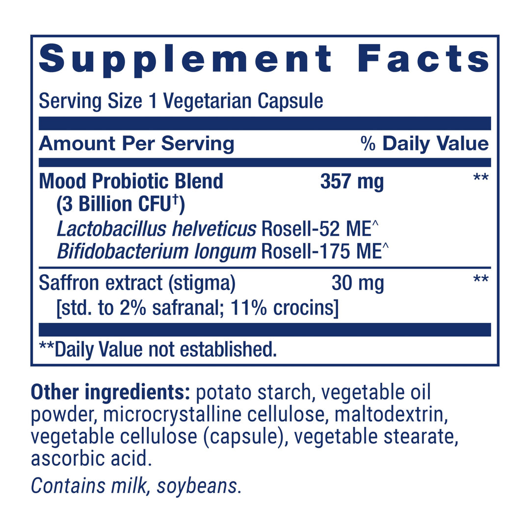 Life Extension Florassist Mood Improve Probiotic, 30 Count