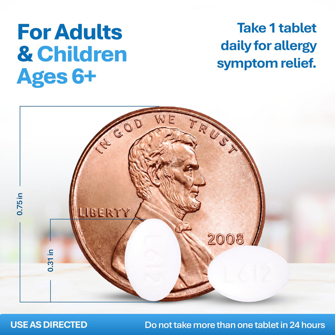 MAJOR Allergy Loratadine Tablets, 10 mg, 300 Count