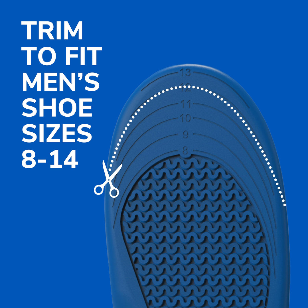Dr. Scholl's Extra Comfort Support Insoles, Men, 1 Pair