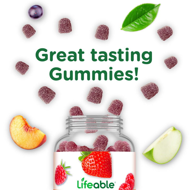 Lifeable Magnesium Citrate Gummies, 900 mg, 90 Count