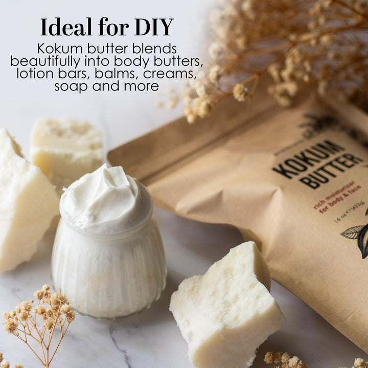 Better Shea Butter Kokum Butter, Unscented, 8 oz
