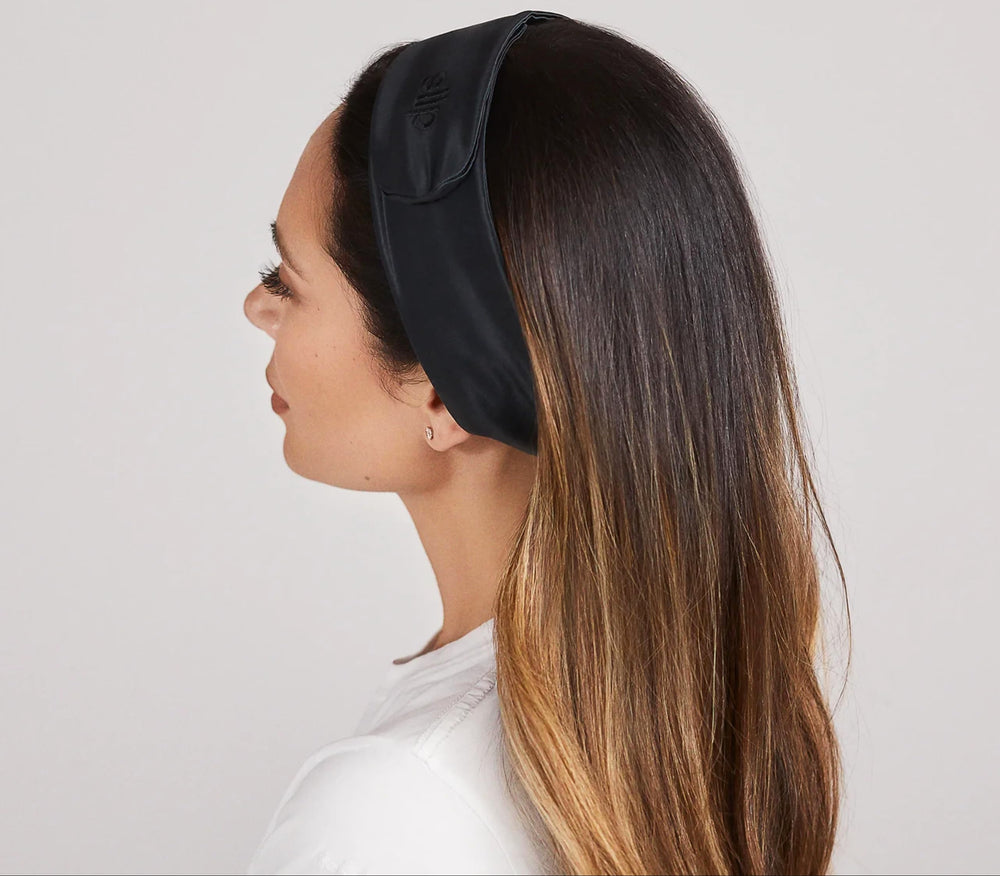 SLIP Silk Glam Band, Black, One Size