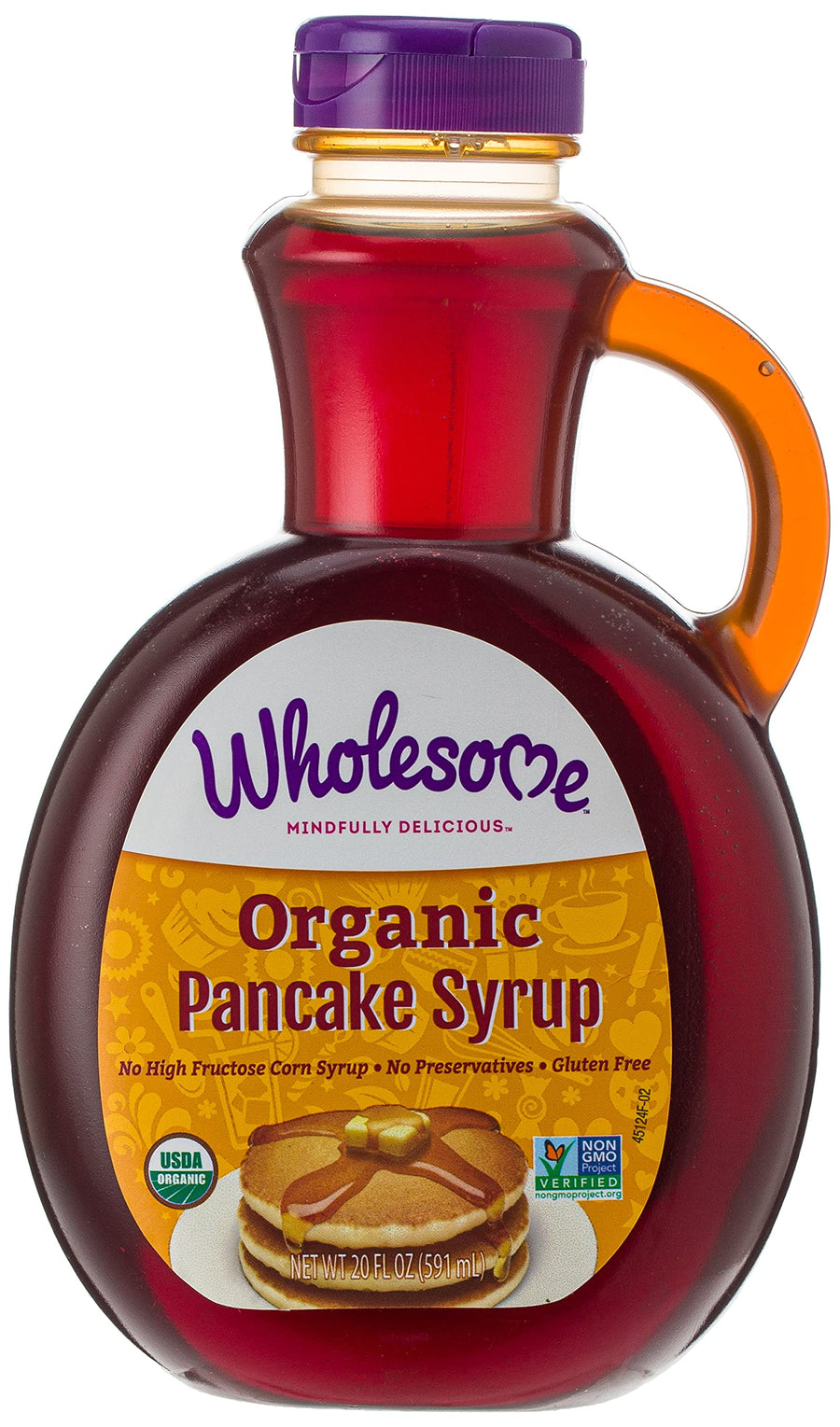 Wholesome Organic Pancake Syrup, 591 ml