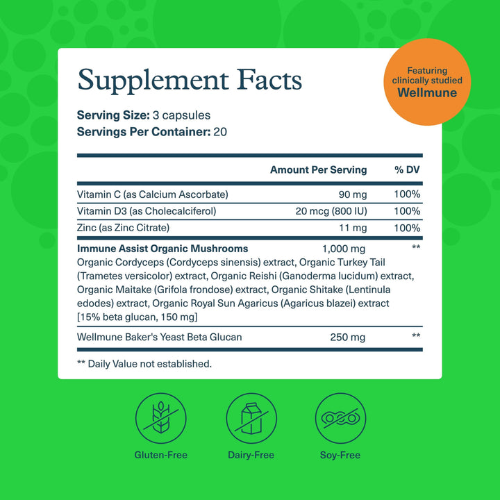 YOUTHEORY Immune+ Daily Wellness, 60 Count