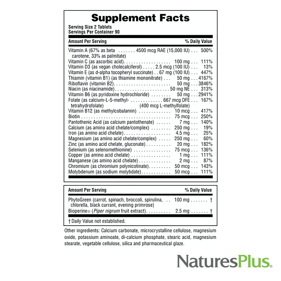 Nature's Plus Power Teen, 180 Count
