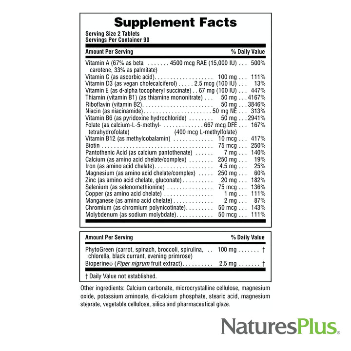 Nature's Plus Power Teen, 180 Count