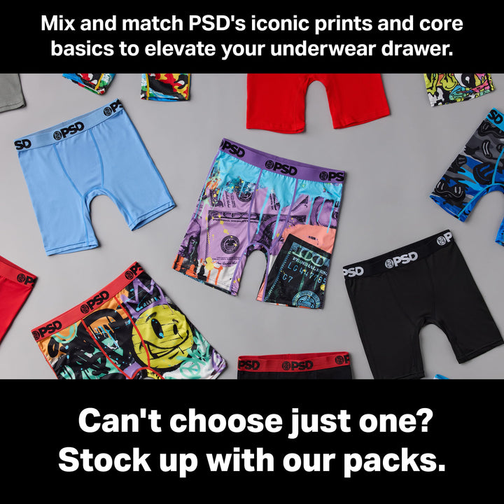 PSD Money Print Boxer Briefs, Money Strip, M