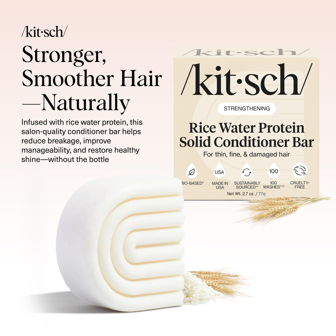 Kitsch Rice Water Conditioner Bar, 2.7 oz