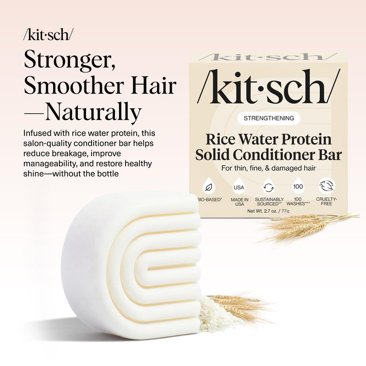 Kitsch Rice Water Conditioner Bar, 2.7 oz