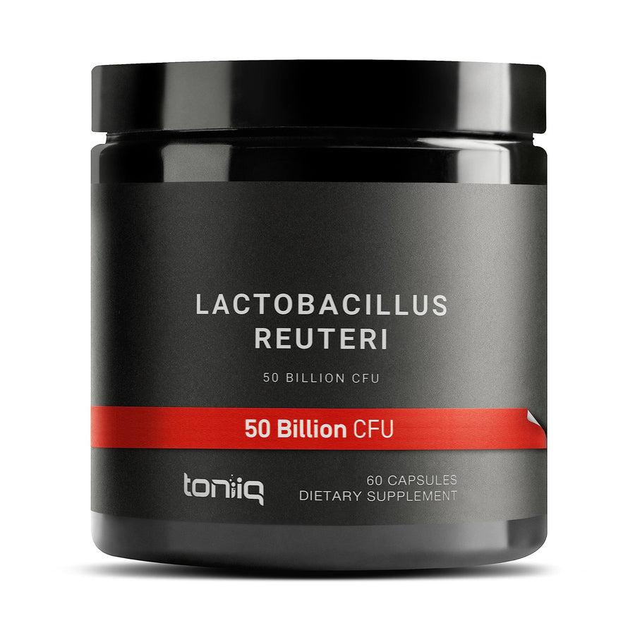 Toniiq Lactobacillus Reuteri Probiotic, 50 Billion CFU, 50 mg