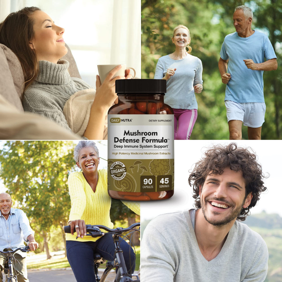 DailyNutra Mushroom Defense Formula, 1000 mg