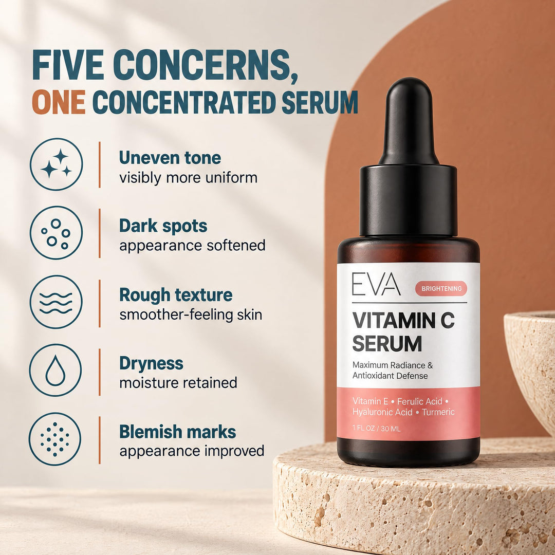 Eva Naturals Vitamin C Serum, 20%, 30 ml