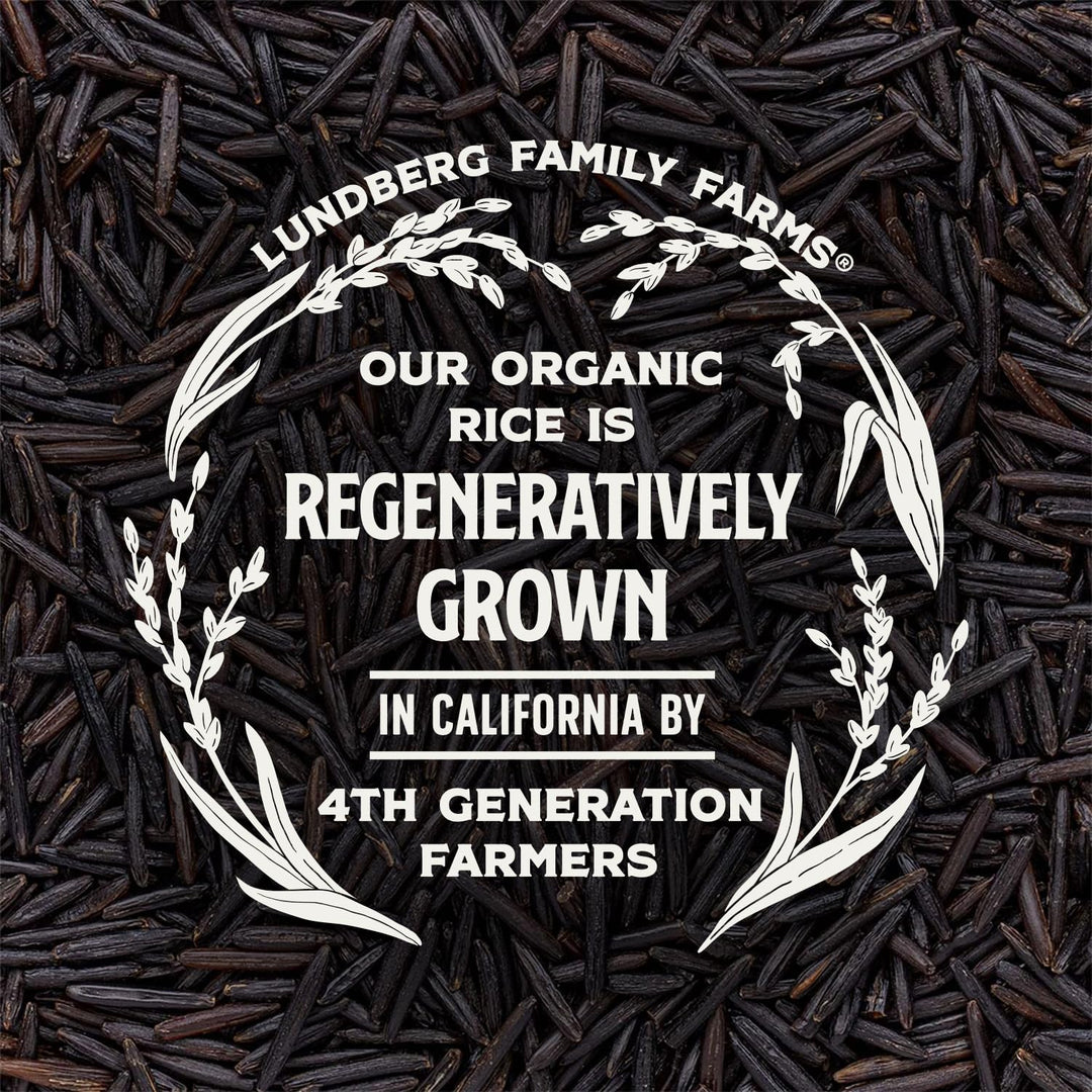 Lundberg Wild Rice, Regenerative Organic, 8 oz