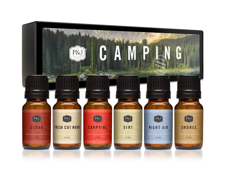 P&J Trading Camping Fragrance Oil Set, 6 Count