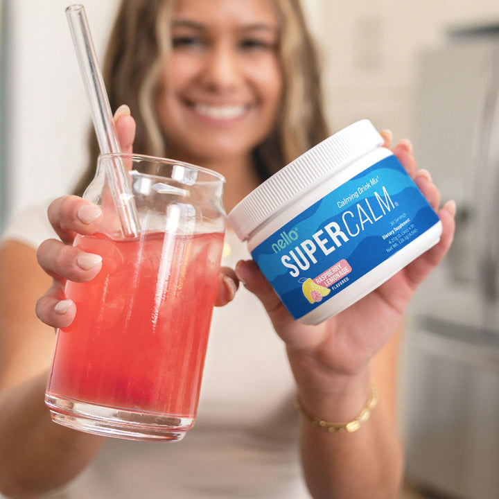 Nello Supercalm Drink Mix, Ashwagandha KSM 66, 30 Servings