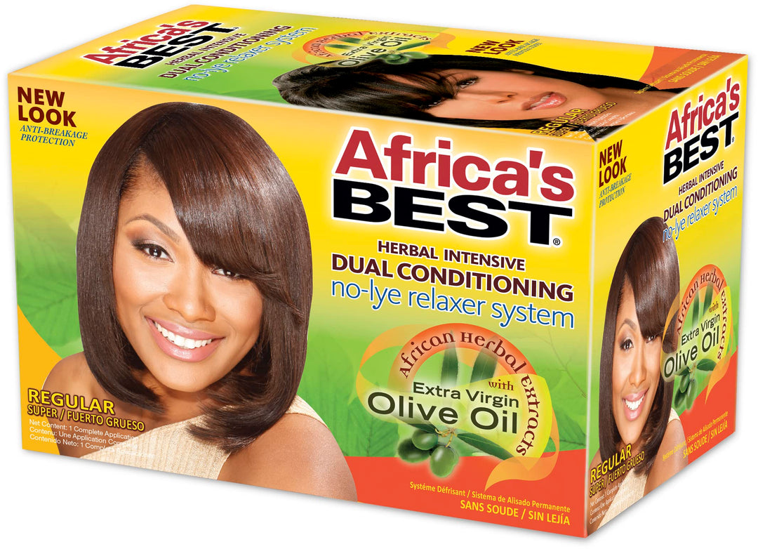 Africa's Best Dual Conditioning No-Lye Relaxer System, Regular
