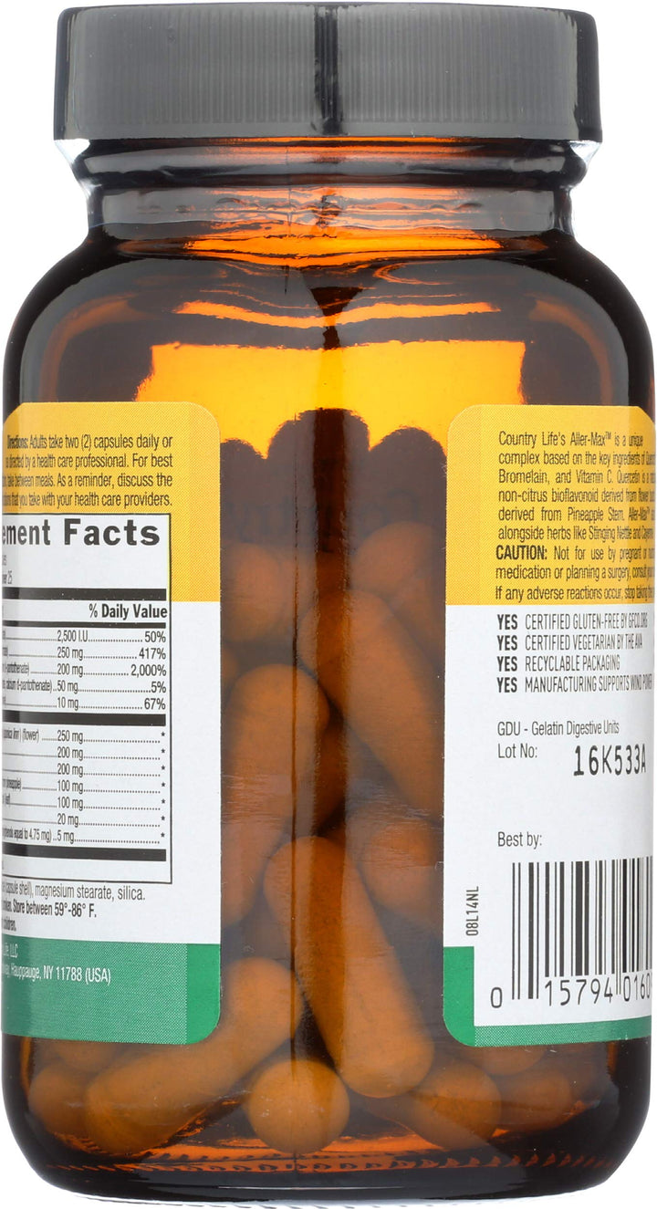 Country Life Biochem Aller-Max, 50 Count