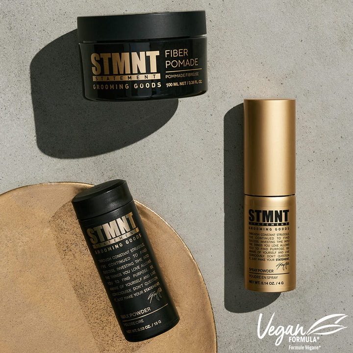 STMNT Grooming Goods Fiber Pomade, 3.38 oz