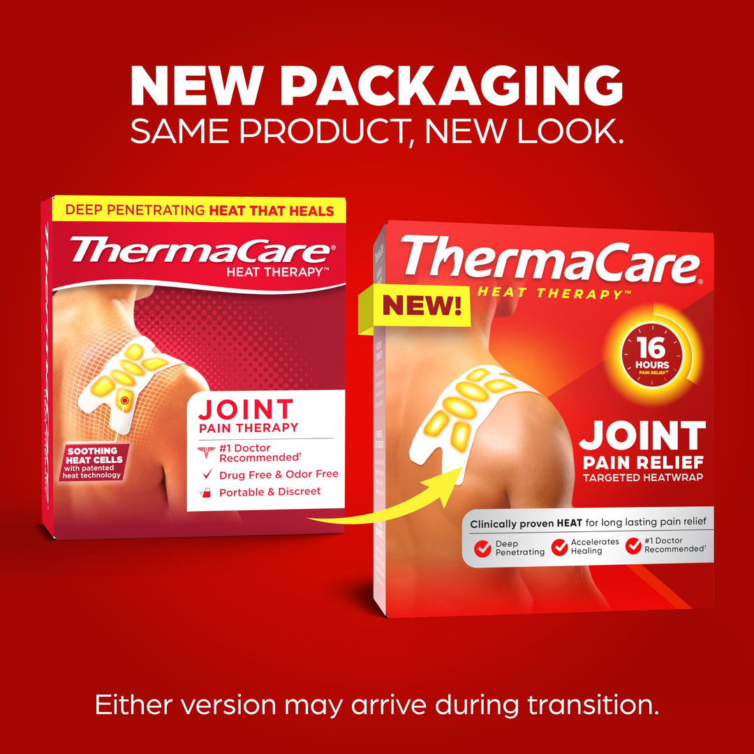 ThermaCare Portable Heating Pads, 4 Count