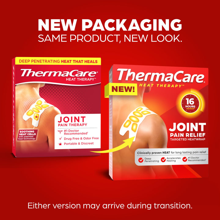 ThermaCare Portable Heating Pads, 4 Count