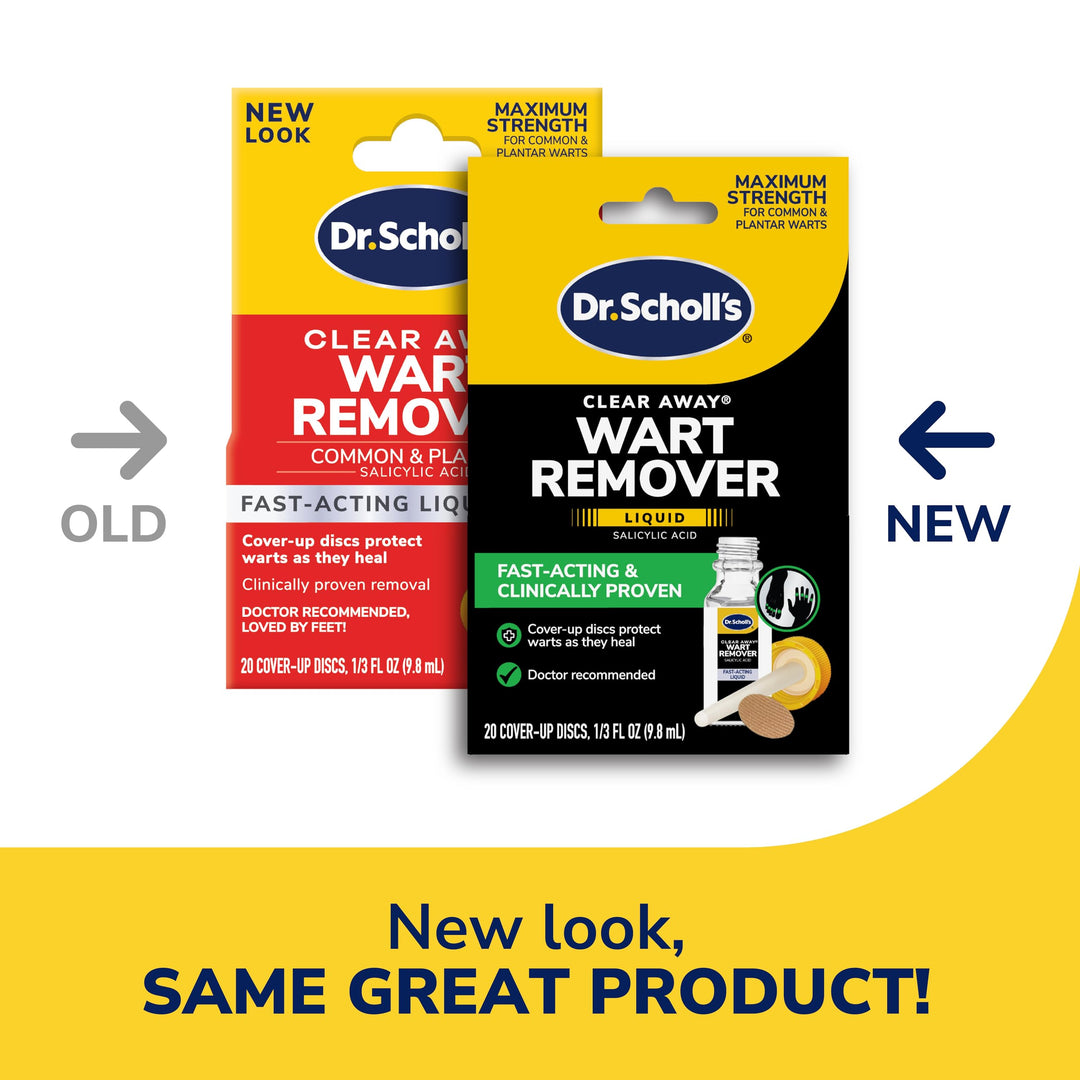 Dr. Scholl's Clear Away Wart Remover, Liquid, 1/3 fl oz